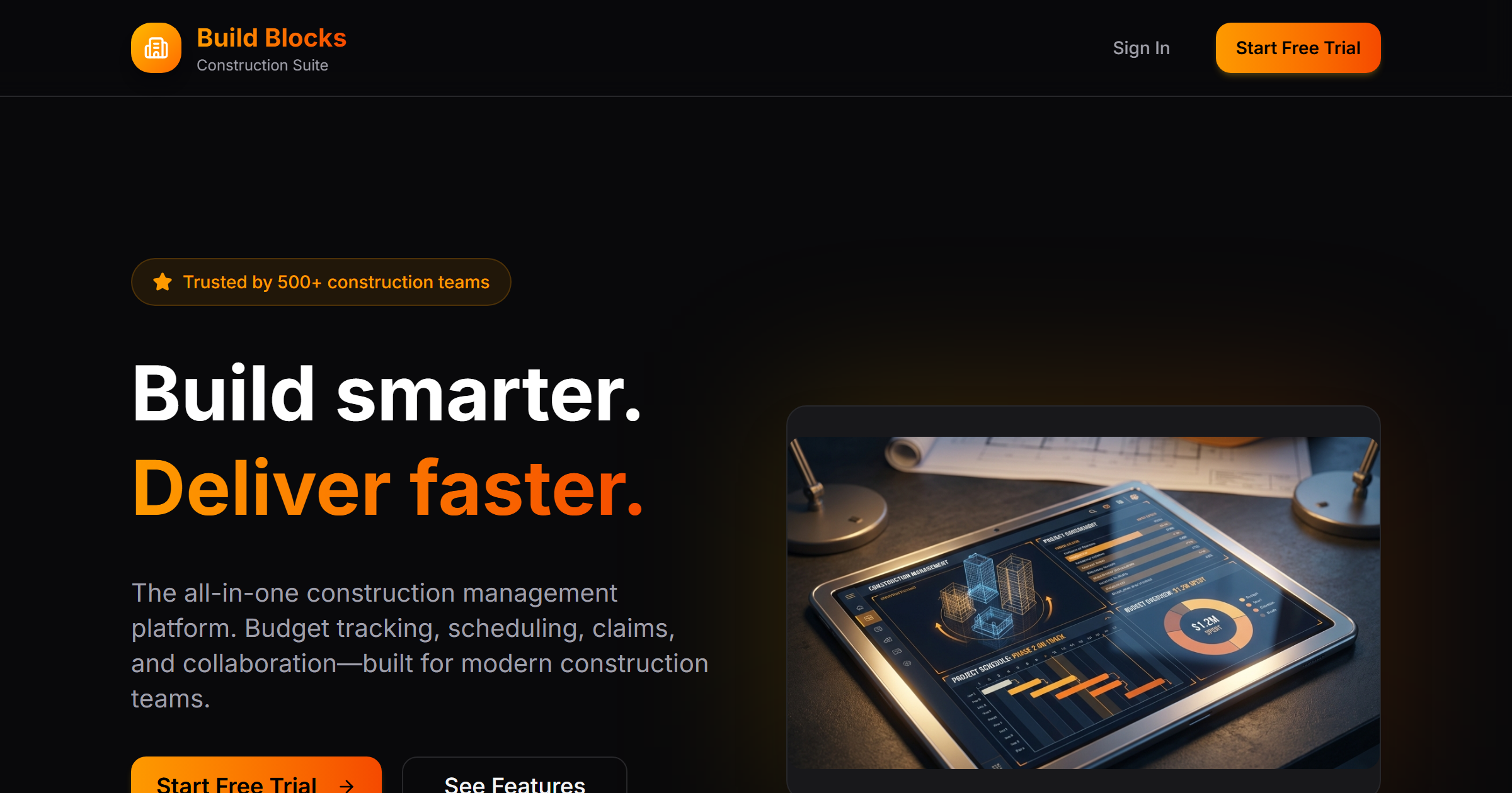 BuildBlocks — AI Construction Estimator